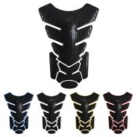 【cw】 Motorcycle Fuel Tank Sticker Gas Pad Protector Fishbone Decals Rubber 3D Self adhesive Car Sticker Occlude Scratches