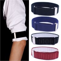 Men Business Elastic Adjustable Shirt Sleeve Garter Strap Arm Band Sleeve Bracelet Anti-Slip Cuff Holder Armband Exercise Bands