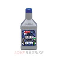 น้ำมันเครื่องมอเตอร์ไซค์สังเคราะห์ AMSOIL 10W-40 MCF