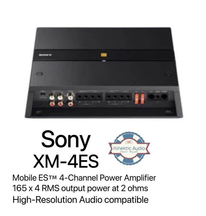 Sony XM-4ES - Car Amplifier / Mobile ES™ 4-Channel Power Amplifier | Lazada