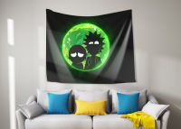 【cw】Anime Funny Finger Tapestry Hippie Boho Banner Lace Blanket Room Decor Wall Covering ！