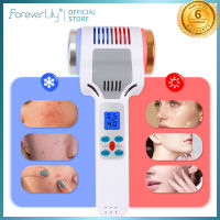 foreverlilyนวดหน้า,ค้อนเย็นร้อนอัลตราโซนิก Cryotherapy ฟื้นฟูผิวใบหน้ายกเครื่องความงาม