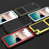 ?คุณภาพสูง?Love Mei ดั้งเดิมเคสถังโลหะเกราะประสิทธิภาพสูง360สำหรับ Samsung Galaxy S21 S20 S10 Fe S10e S9 Plus Note 10 20 Ultra Lite Pro