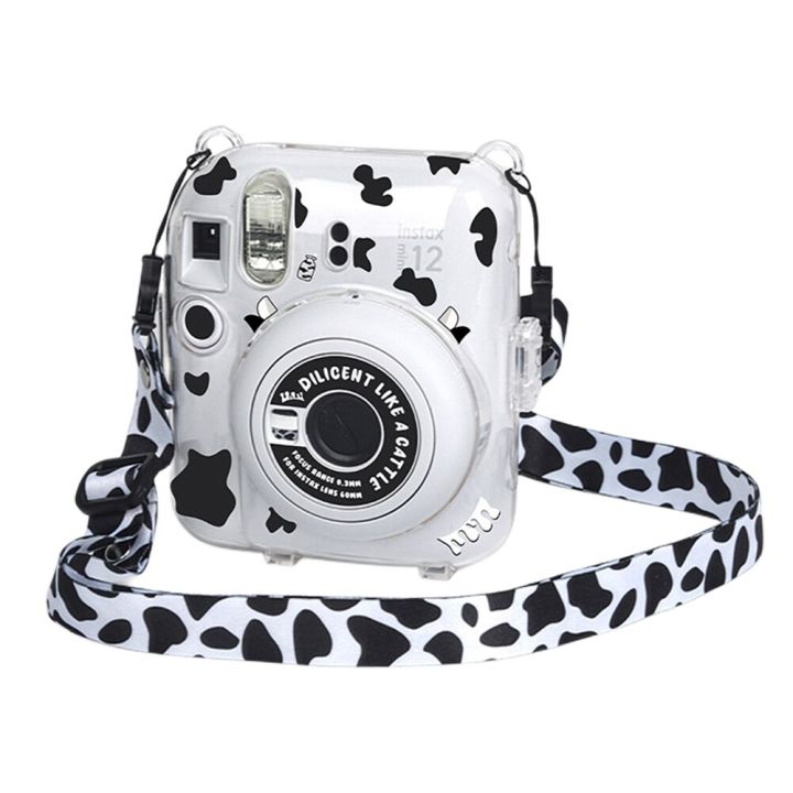 สำหรับ-fujifilm-mini-12เคสกล้องหนัง-pu-กระเป๋าครอบกล้องสำหรับ-fujifilm-instax-mini12กระเป๋ากล้องโพลารอยด์พร้อม-tali-bahu