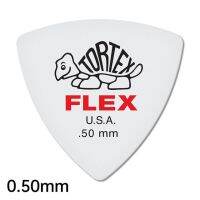 เลือก Dunlop. 456R ยืดหยุ่น Tortex JAZZ 3ด้านกันลื่นอะคูสติก/ กีต้าร์ไฟฟ้าเลือกความหนา: 0.50/0.60/0.73/0.88/1.00/1.14มม.