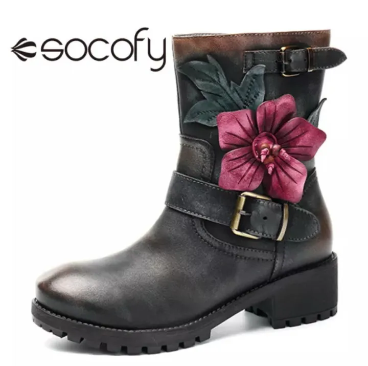 socofy lace up boots