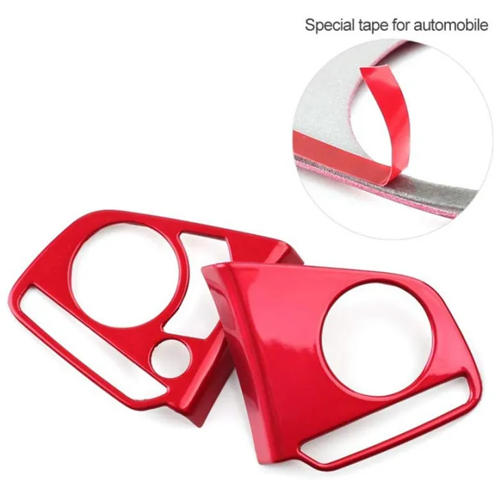 steering-wheel-button-inner-decoration-cover-sticker-trim-for-10th-gen-honda-civic-2016-2020-red