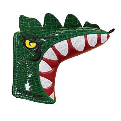 Outdoor Golf Protective Putter Cover Golf Clubs Bag Mini Golf Headcover Protection Head Covers Golf Putter Bag with Embroidery PU Leather Putter Protector for Outdoor Garden Lawn everyone