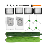 Accessories Compatible for IRobot Roomba I3+I4 I6+I7 I7+I8 I8+/Plus E5 E6 E7 I, E &amp; J Series