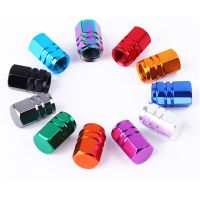 4Pcs Aluminum Alloy Car Wheel Tire Valve Caps Tyre Rim Stem Covers Airdust Waterproof For Automobiles Motorcycles AccessoriesAdhesives Tape