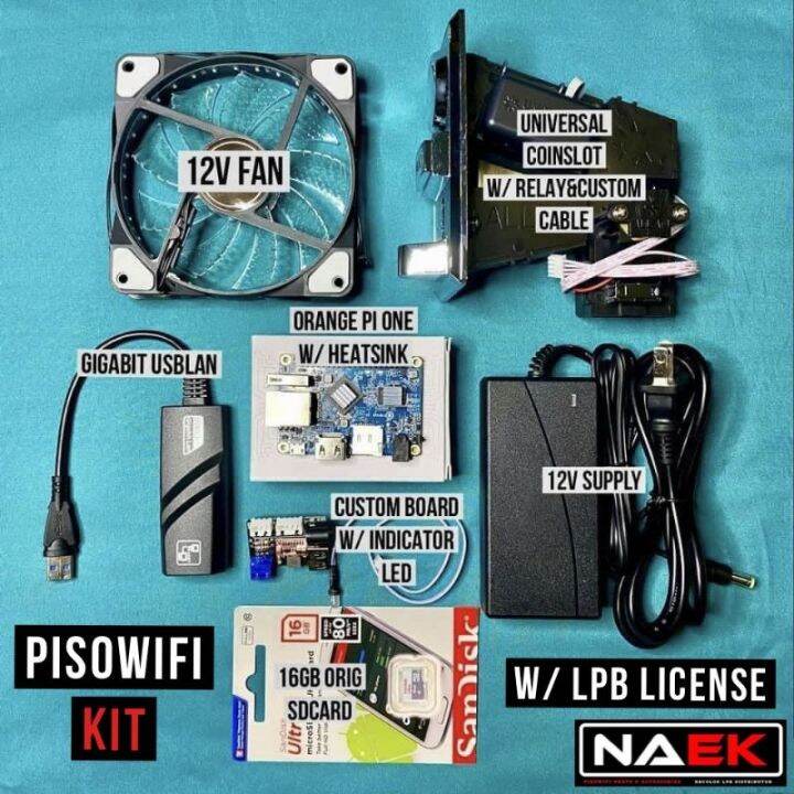 Diy wifi kit w license orange pi one 1gb kit for pisowifi piso wifi