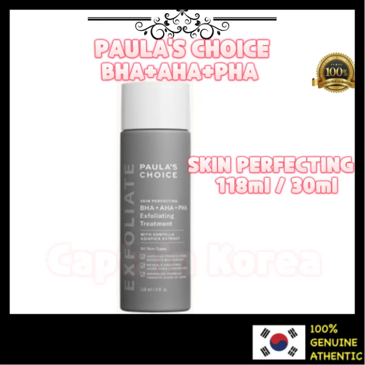 Paula's Choice Korea Exclusive Exfoliate Skin perfecting BHA+AHA+PHA liquid 118ml/30ml