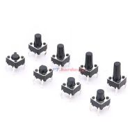 สวิทช์ ปุ่มกด DIP Push Button Switch ไมโครสวิทช์ TACT Switch กดติด-ปล่อยดับ #D4P 4.5x4.5xHmm (1 ตัว)