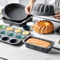 BURRAN อุปกรณ์ภายในบ้าน Bakeware นำกลับมาใช้ใหม่ได้ การทำอาหาร ของหวาน DIY ถ้วยมัฟฟิน เครื่องมืออบ กระดาษห่อเค้ก คัพเค้ก