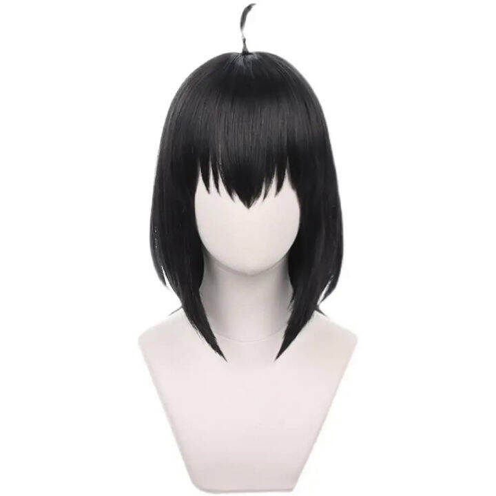 Yuri Briar Cosplay Wig Anime Spy X Family 35cm Black Heat Resistant ...