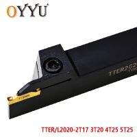 OYYU 20x20 TTER2020-2T17 TTEL2020-2T17 TTER TTEL 2020 Carbide Inserts TDC2/3/4/5 Lathe Cutter Shank Turning Tools Holder