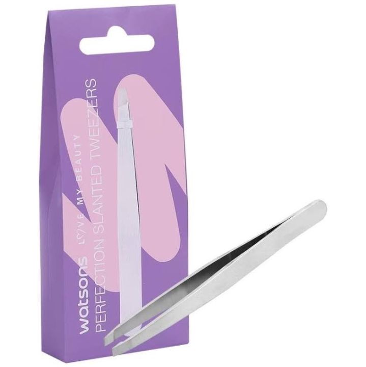 watsons-watsons-flat-tweezers-แหนบปลายแบน-d