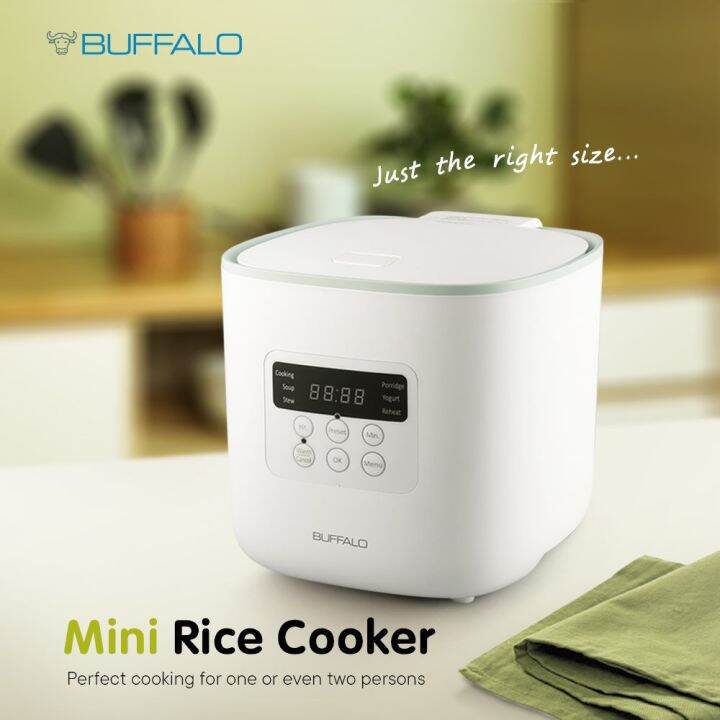 Mini rice cooker online stainless steel inner pot