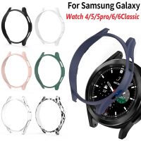 Case for Samsung Galaxy Watch 4/5/5Pro/6 40mm 44mm 45mm Matte Cover Protective Hollow Bumper Shell for Watch 6 Classic 43MM 47MM