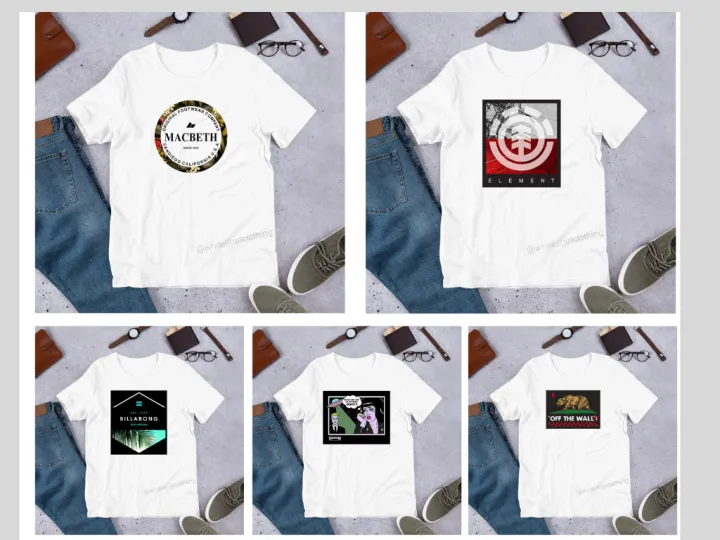 Surf and Skate Brands TShirt Streetwear Design Macbeth DC Element