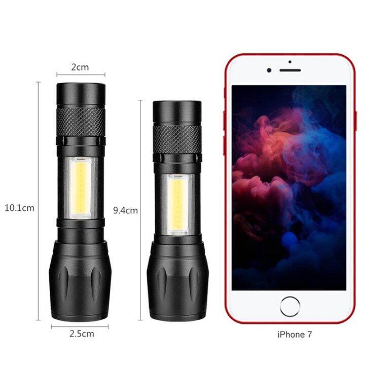 usb-rechargeable-have-built-in-battery-portable-mini-cob-led-zoom-flashlight-outdoor-hunting-torch