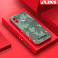 เคส JIUMOO สำหรับ Xiaomi Redmi Note 5 Pro Note 5 Pro Note 5A Prime เคสมิกกี้น่ารักลายการ์ตูนบางดีไซน์ใหม่มีน้ำค้างแข็งโปร่งใสกันกระแทกเคสมือถือแข็งปลอกซิลิโคนคลุมทั้งหมดเคสนิ่มสำหรับป้องกันกล้อง