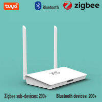 Smart Life Zigbee 3.0 Bluetooth 5.0 2-In-1 Gateway Hub X5ปรับปรุงด้วยการเข้าถึงอุปกรณ์400และทำงานข้ามชั้น