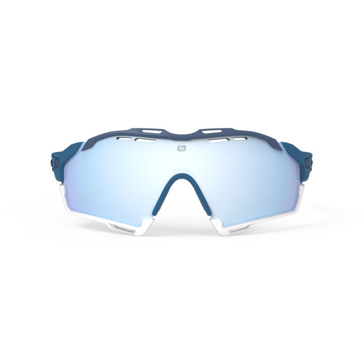 แว่นกันแดด-rudy-project-cutline-pacific-blue-multilaser-ice-แว่นกันแดดสปอร์ต-แว่นกีฬา-ติดคลิปสายตาได้-แว่นปั่นจักรยาน-technical-performance-sunglasses