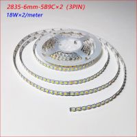 S-Type 5เมตร180D 5B9CX2ริบบิ้นไฟ LED คงที่แถบไฟ LED 2835 18Wx 2สี/เมตรแสงเข็มขัดถูกใช้ในโคมไฟระย้า