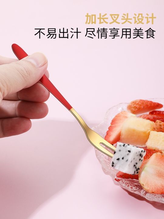 durable-and-practical-muji-304-stainless-steel-fruit-fork-with-a-high-end-sense-of-home-and-commercial-use-of-exquisite-fruit-picks-and-fruit-insertion-cake-dessert-small-fork