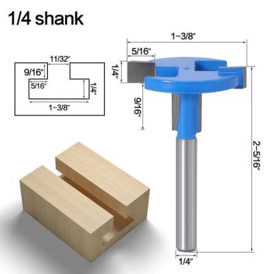 1Pc Cleaning Bottom Router Bits With 8Mm Shank Cutting Diameter For Surface Planing Router Bit
