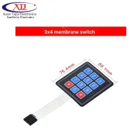 3 x 4 Matrix Keyboard Film Switch/Film Button/Control Panel/Microcontroller Extension