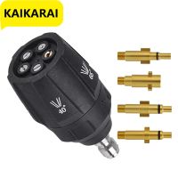 หัวฉีดเครื่องซักผ้าเจ็ทเคล็ดลับด่วนล้างรถหัวฉีดแรงดันสูงสำหรับ Karcher Parksdie อุปกรณ์เสริมอะแดปเตอร์