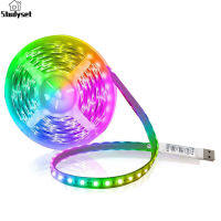 Studyset IN stock Led  Strip Light 5v Flexible Lamp Tape Diode Rgb 5050 Usb Tape  Lights Tv Background Lighting