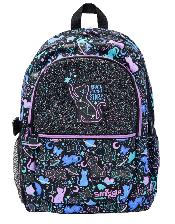 Smiggle Classic Backpack Wild Side Cat school bag for kids Lazada