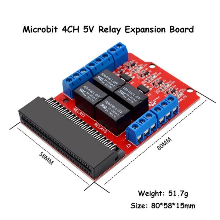 microbit-4-channel-relay-module-shield-5v-high-trigger-programming-educational-kids-teaching-microbit-expansion-board-diy-programming-learning-supplies-parts