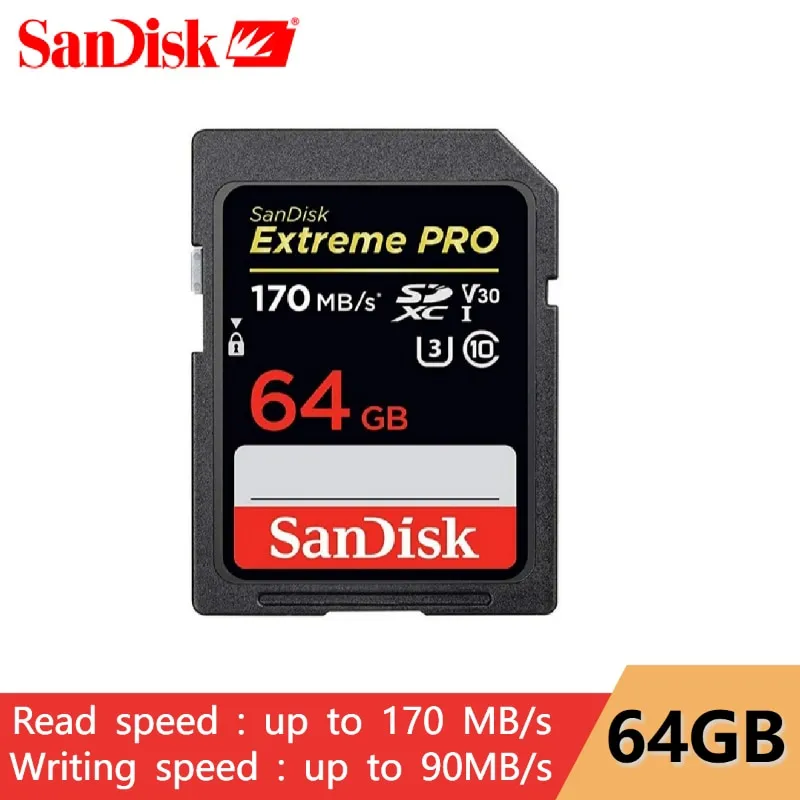 Thẻ SD SanDisk Extreme PRO là một sản phẩm đáng tin cậy để lưu trữ và truyền tải các nội dung chất lượng cao. Với khả năng chống nước, chống sốc và chống tia X, bạn sẽ yên tâm lưu trữ và bảo vệ các thông tin quan trọng của bạn.