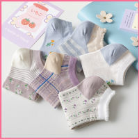 HOMEPLUS 1Pairs Japanese Sweet Beauty In Tube Socks （stoking ）Flora Women Socks Cute Trendy Socks Ladies In Tube Socks