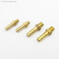 ◐✖□ 5PCS 3mm 4mm 5mm 6mm 8mm 10mm 12mm OD Hose Barb M3 M4 M5 M6 M8 M10 M12 Metric Male Thread Brass Pipe Fitting Coupler Connector