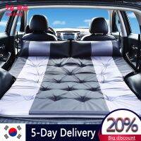 Iatable Car Air Mattress Portable Back Seat Blow-up Sleeping Pad For Travel Camping Vacation Iatable Outdoor Sofa Car Bed