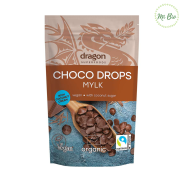 Hạt Chocolate sữa hữu cơ 250gr - Dragon Superfoods