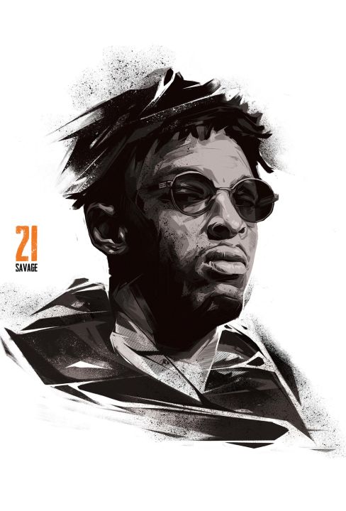 โปสเตอร์-21savage-21ซาเวจ-rapper-แร็พเปอร์-hip-hop-ฮิปฮอป-poster-รูปภาพ-ของสะสม-ของแต่งบ้าน-ของแต่งห้อง-โปสเตอร์แต่งห้อง-โปสเตอร์ติดผนัง-77poster