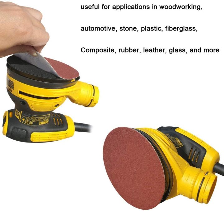 6-inch-psa-sanding-discs-40-2000-grits-self-stick-aluminum-oxide-sandpaper-for-random-orbital-sander-wood-metal-dry-polishing-cleaning-tools