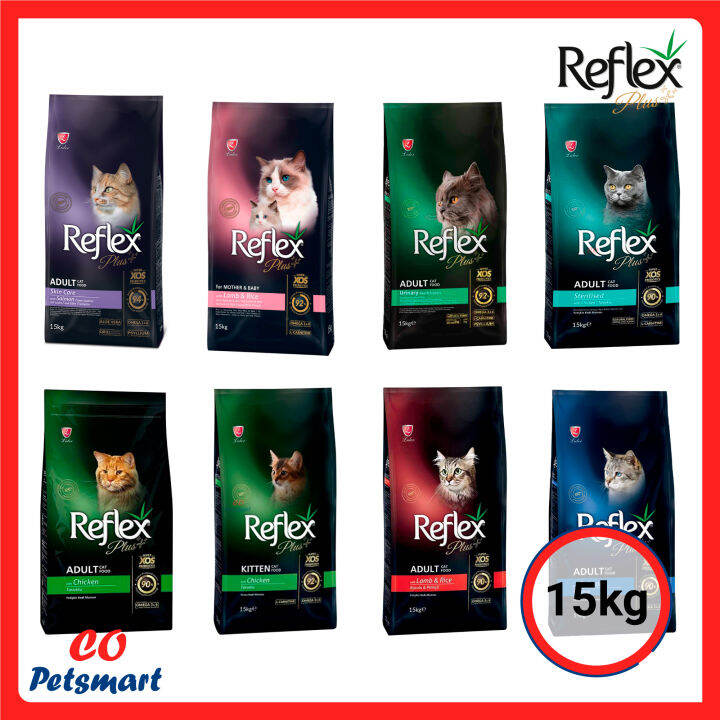 Reflex Plus + Cat Food Adult / Kitten 15kg Lazada