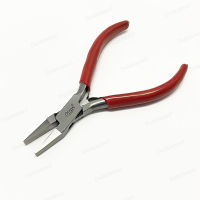 คีมจับงานปากแบน คีมปากแบน 5นิ้ว คีมด้ามแดง คีมไม่มีฟัน แบรนด์ Oscar5" Stainless steel pliers