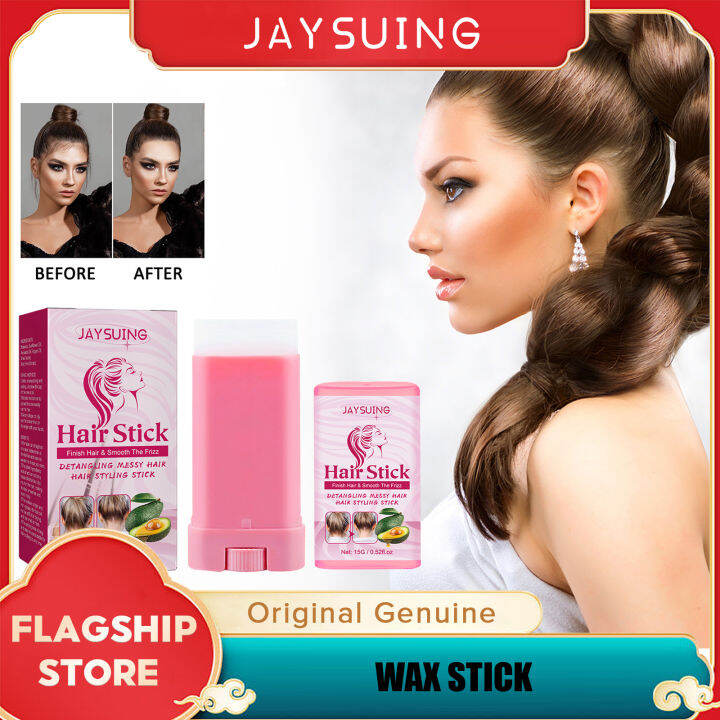 Jaysuing Hair Wax Stick Hair Stick Finish Hair & Smooth The Frizz
