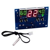 W1401 Dc12v อัจฉริยะจอแสดงผล Led Digital Thermostat Temperature Controller พร้อม Waterproof Sensor 22% Off