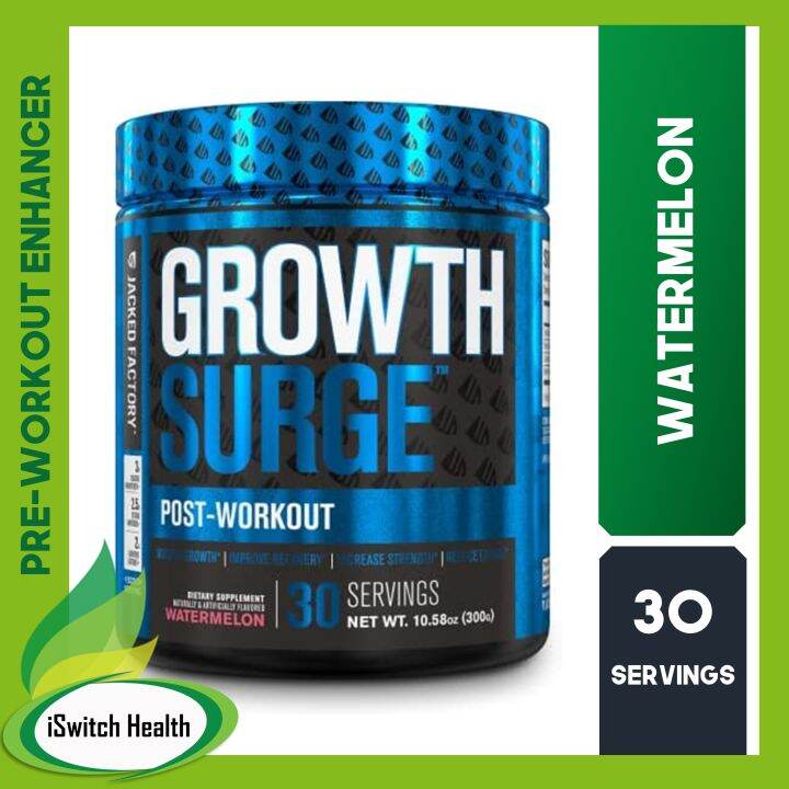 Jacked Factory Growth Surge Post Workout Muscle Builder 30 Servings
