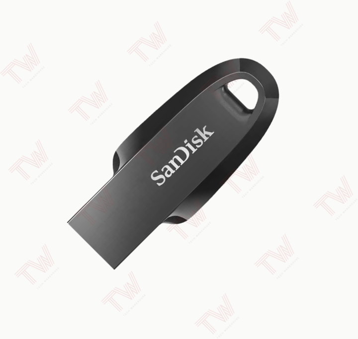 sandisk-ultra-curve-usb-3-2-gen-1-64gb-แฟลชไดร์ฟ-สีดำ-รับประกันสินค้า-5-ปี