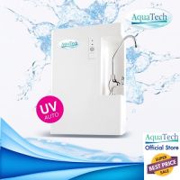 อาควาเทค เครื่องกรองน้ำ   5 ขั้นตอน UV Auto  รุ่น  A_T 2001RS+ติดตั้งง่าย+ประสิทธิภาพไส้กรองน้ำคาร์บอนอัดแท่งคุณภาพสูงทำให้น้ำดื่มมีคุณภาพมาก